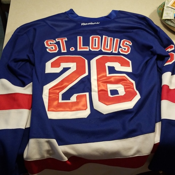 martin st louis rangers jersey